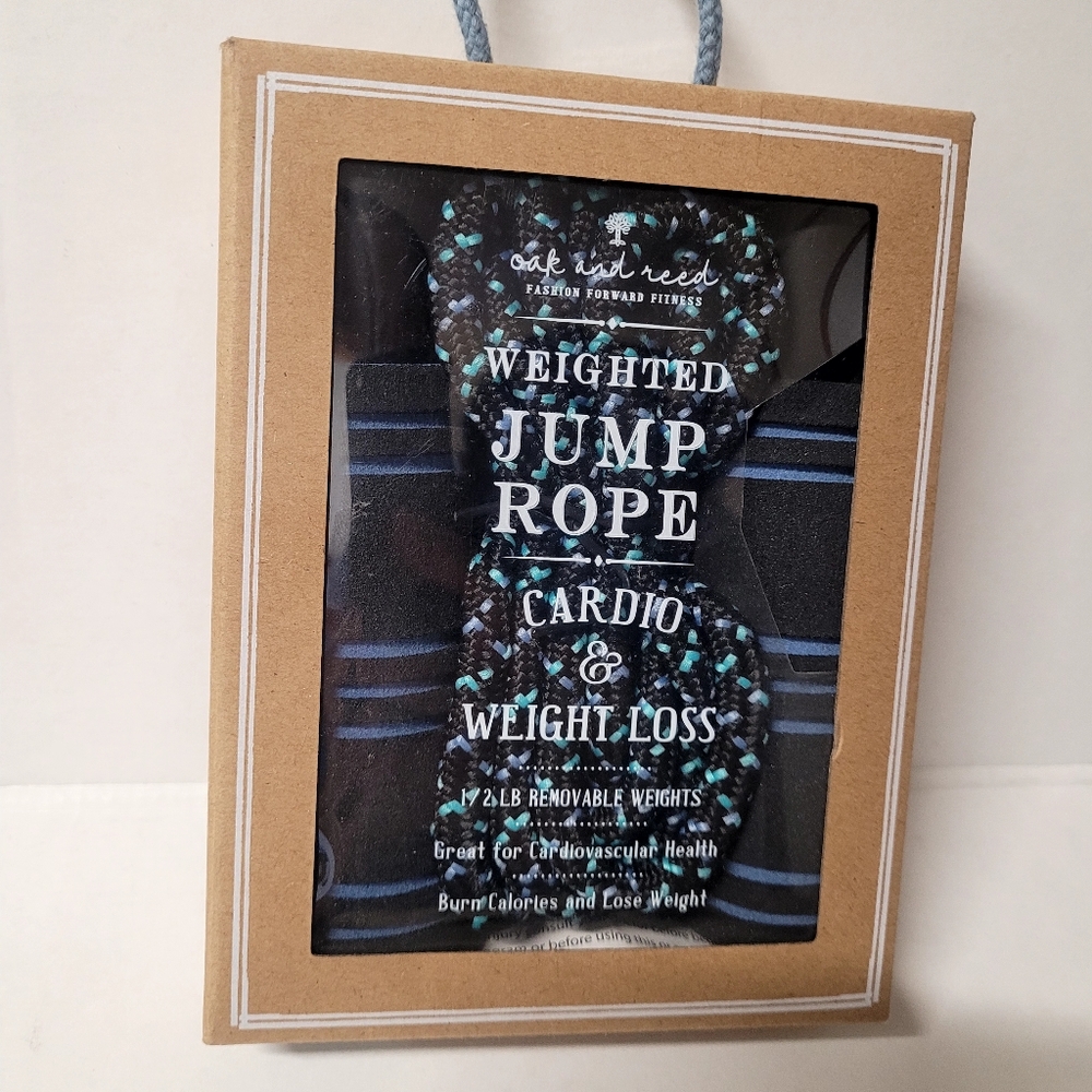 Oak and Reed Weighted Jump Rope NEW